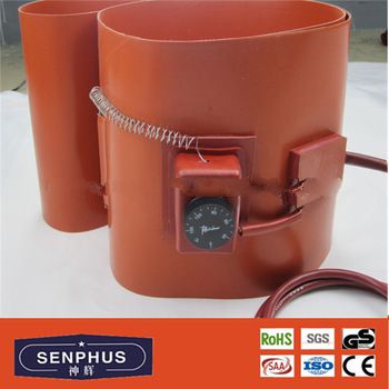 2014 new 55 Gallon drum heaters size 250*1740*1.5,220v,2000w,with digital display temperature controller