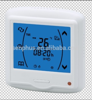 touch screen underfloor heating thermostat