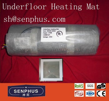 Floor heating mats for North America