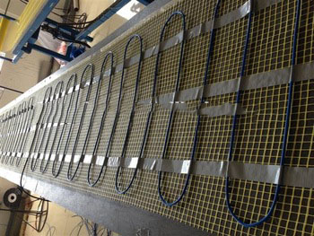 under floor heating system
