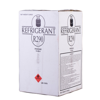 6.5kg Cylinder Packed 99.9% purity refrigerants gas R290 best price
