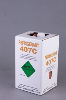 R-407 Retrofitted Refrigerant gas