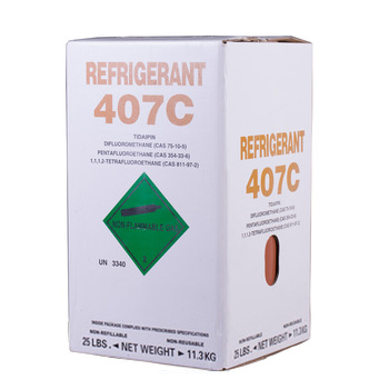 <font color='red'>25lb</font> <font color='red'>Cylinder</font> Packed refrigerants <font color='red'>gas</font> R407c with 99.9% Purity