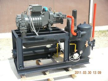 Cold room Refcomp semi hermetic screw compressor refrigeration unit