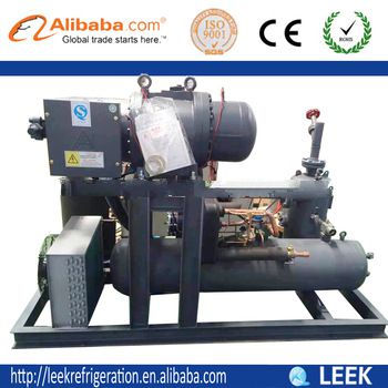 Hanbell screw water cooled condensing unit for blast freezing
