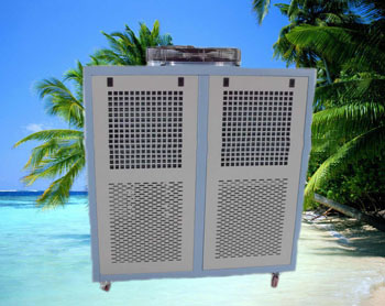 17 7 KW Scroll Compressor Air Cooled Industrial Chiller for industrial cooling system
