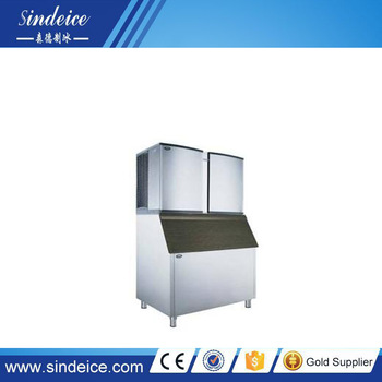 2017 Sindeice Stainless Steel 1t Industrial Cube Ice Machine