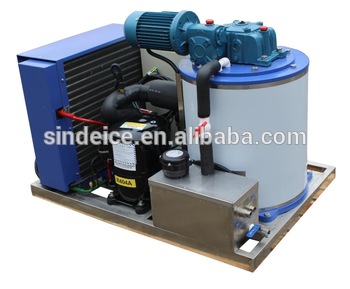 Commercial flake ice machine for hotel and catering 0 3t daily output fresh water flake ice making