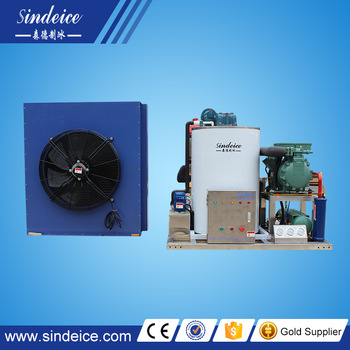 3T ice flake making machine with famous refrigeration parts