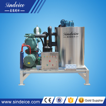 4T flake ice making machine for fish processing industry
