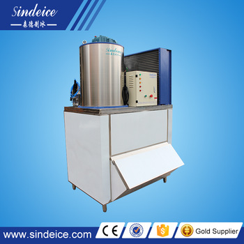 Air cooling <font color='red'>small</font> <font color='red'>flake</font> <font color='red'>ice</font> <font color='red'>making</font> <font color='red'>machine</font> <font color='red'>1</font> <font color='red'>5T</font> 24H