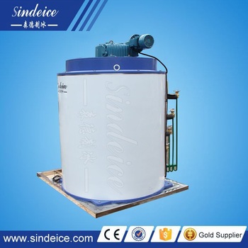 2017 Best quality big power 10t flake ice machine evaporator