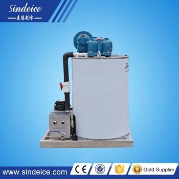 China factory supply 4t 24hr flake ice maker evaporator