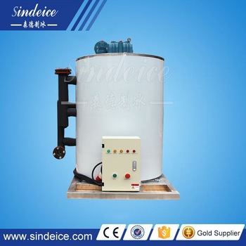 2017 Hot sale 2t flake ice maker condenser evaporator