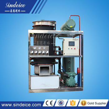 2017 New designing 20t industrial tube ice machine for ice factory