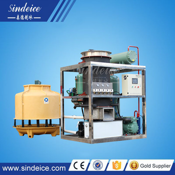SINDEICE industrial 15t ice tube maker machine for the Philippines