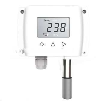 Duct mount digital temperature transmitter output 0-10V and 4-20ma RS485
