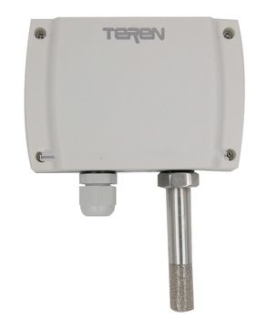 Digital Outside Air Temperature Transmitter / Controller 4-20mA/0-10VDC/RS485/Modbus With Relay
