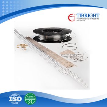 C1WO111 silver flux coated brazing rod 5% silver % silver