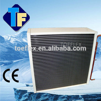 condenser for heat pump
