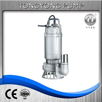 qw vertical submerible closed impeller municipal projects sewage pump