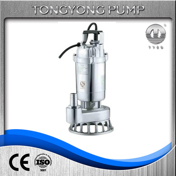 stainless steel submersible sewage water pump