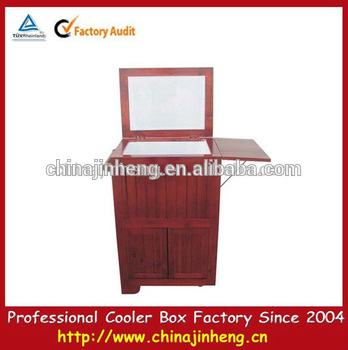 high quality garden cooler box led ice cooler