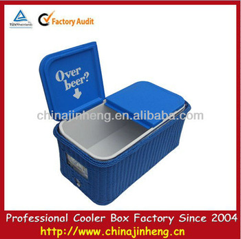 plastic double lid wine container