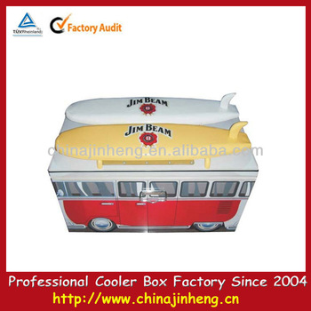 Metal patio cooler barware cooler