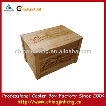 wooden ice cooler box 60Liter