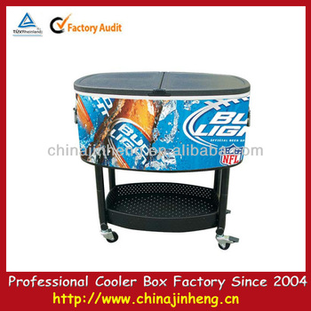 Party cooler on wheels
