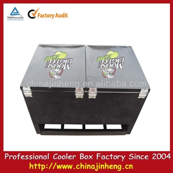 metal retro outdoor ice cooler chest
