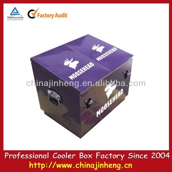 metal retro outdoor beer cooler