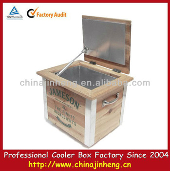 open top wine cooler