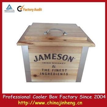Wooden engine oil cooler