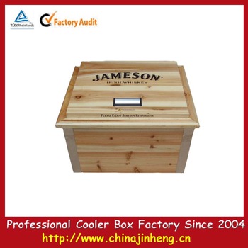 Wooden transmission oil cooler