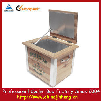 Instant beverage cooler box