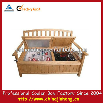 Coolers with bench