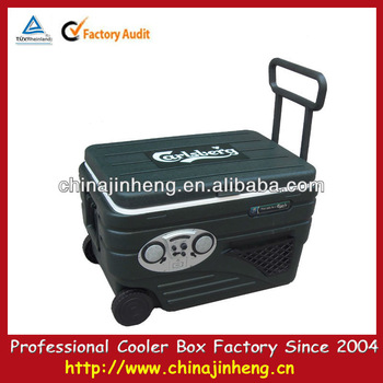 80L plastic cooler with speaker