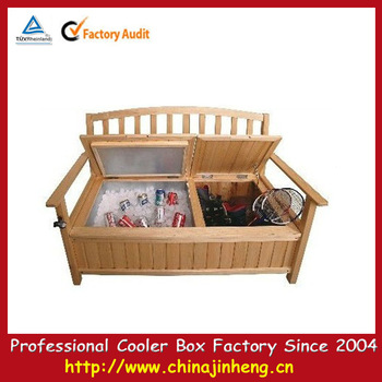 Wooden chair cooler