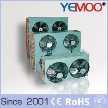 20KW YEMOO copper pipe high efficiency fin condenser for refrigeration system