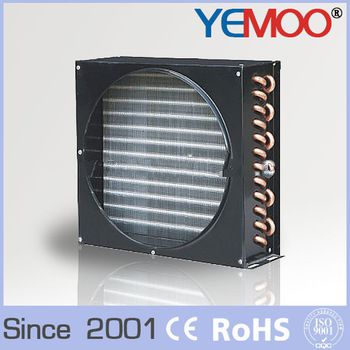 YEMOO 1.5KW price of refrigerator air cooled condenser for condensate heat exchanger