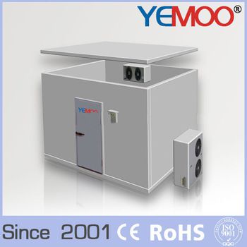 YEMOO cold room manufacturers with bitzer/copeland type condensing units for meat , seafood , fruit and vegetable