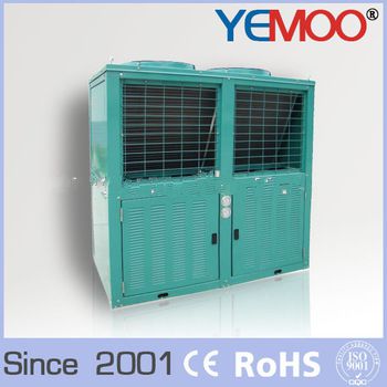 YEMOO Bitzer 10HP V type condensing unit r404a compressor condensing unit for cold room milk storage