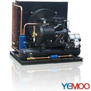 YEMOO 5 hp copeland air cooled condensing unit for cold storage with Bitzer Copeland type compressor