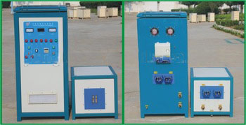 Quenching and welding heating machine