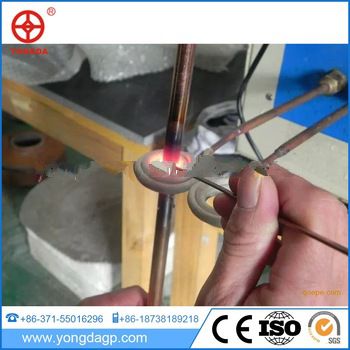 Gold supplier china 15kw induction brazing machine