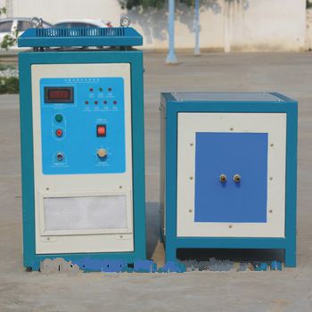 portable high frequency induction heating machine for brazing melting hardening