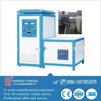 Cleaning oil pipe induction heating machine