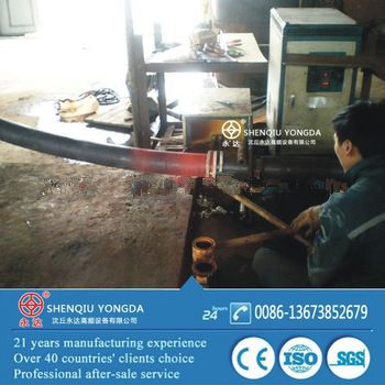 Hot induction pipe bending machine for sale